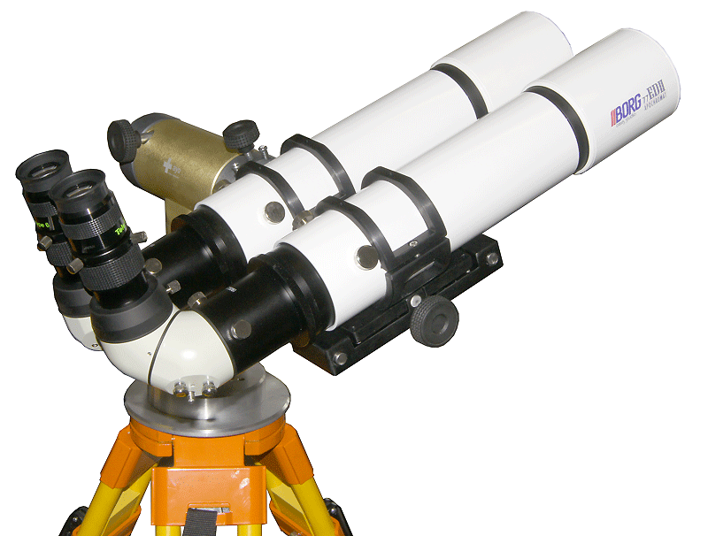 AYO Montierung mit Borg Doppelteleskop